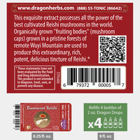 Thumbnail for Dragon Herbs Duanwood Reishi Drops 2fl oz (60ml)