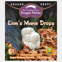 Thumbnail for Dragon Herbs Lion's Mane Mini Drops 0.25 fl. oz. (7.5 ml)