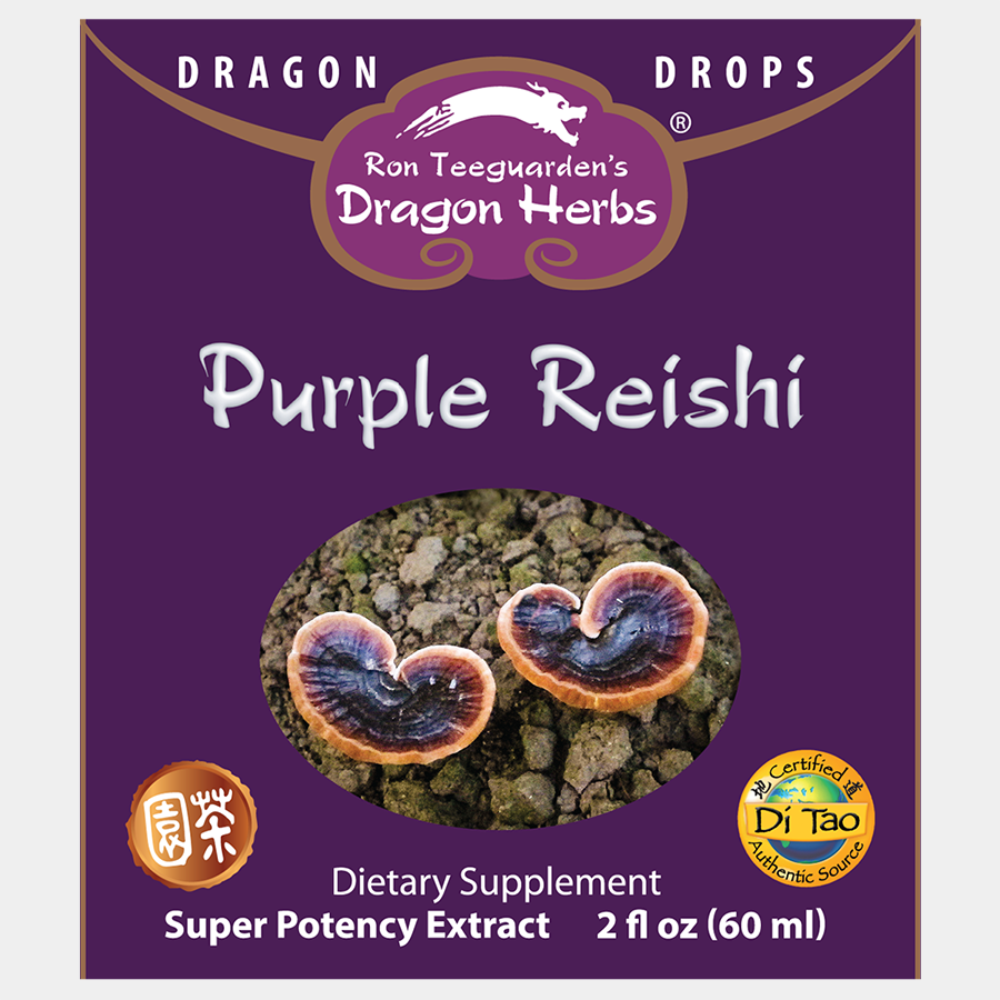 Dragon Herbs Purple Reishi Drops 2fl oz (60ml)