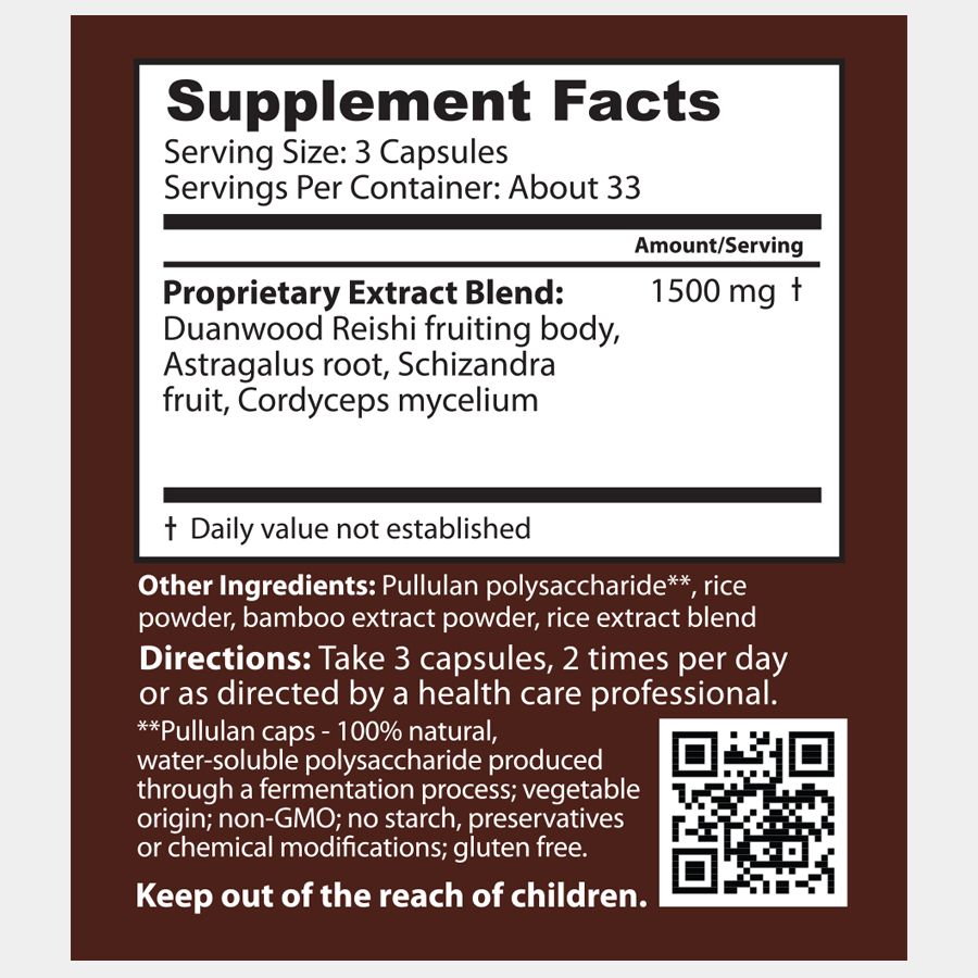 Dragon Herbs Supreme Protector 100 Capsules 450 mg each
