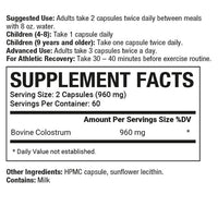 Thumbnail for Sovereign Labs - Colostrum LD® Capsules: Liposomal Delivery - 120caps (480mg each)