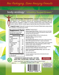Thumbnail for Body Ecology - Vitality SuperGreen (279g)