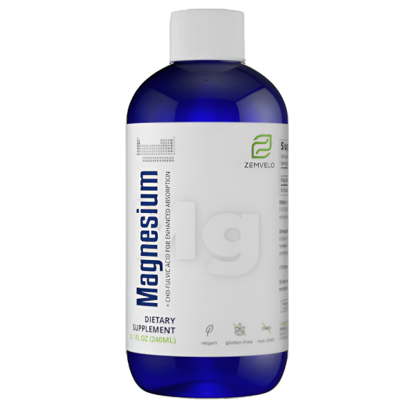 Zemvelo - MAGNESIUM 240ml / 8floz (previously Mineralife)