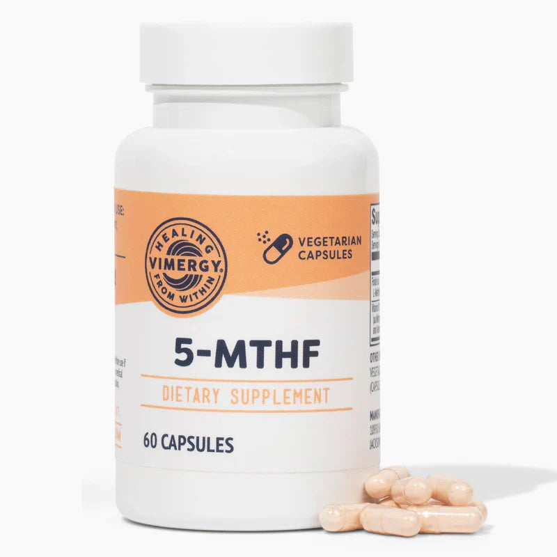 Vimergy Herbs 5-MTHF Enhanced with B12 60caps