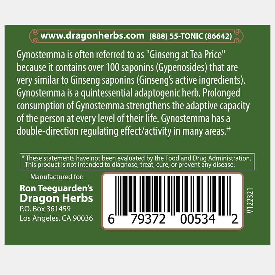 Dragon Herbs Gynostemma 100Caps (500mg)