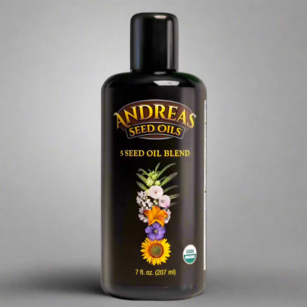 Andreas Seed Oils - Organic Five Seed Seed Oil 207ml (7floz)