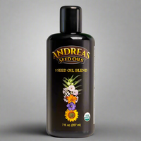 Thumbnail for Andreas Seed Oils - Organic Five Seed Seed Oil 207ml (7floz)