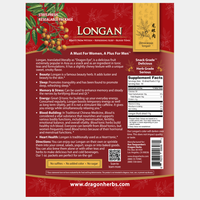 Thumbnail for Dragon Herbs Longan Fruit 170g
