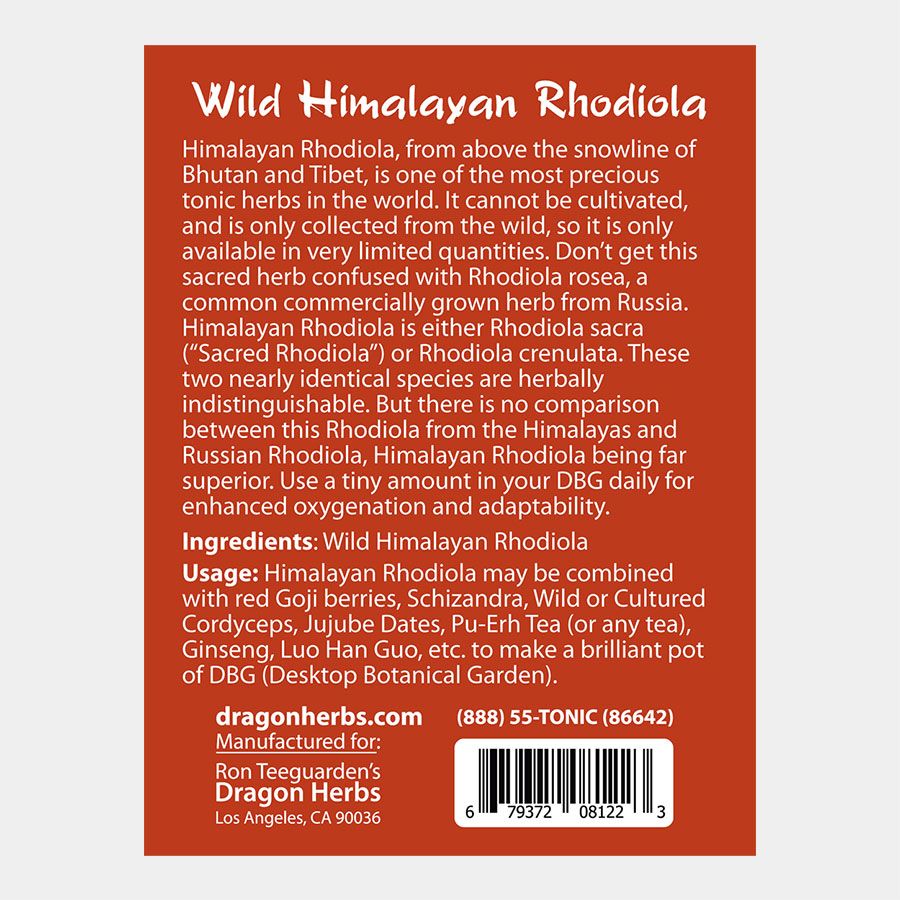 Dragon Herbs Wild Himalayan Rhodiola 3.5 oz.