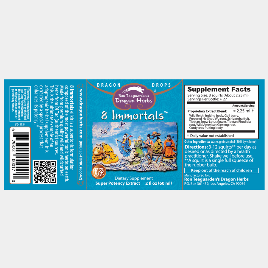 Dragon Herbs 8 Immortals 2fl oz (60ml)