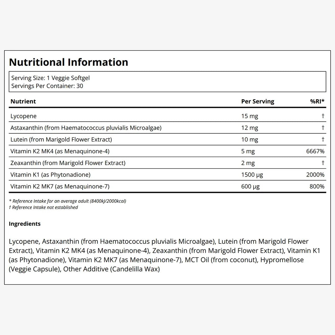 Blueprint | Advanced Antioxidants (30 liquid veg caps)