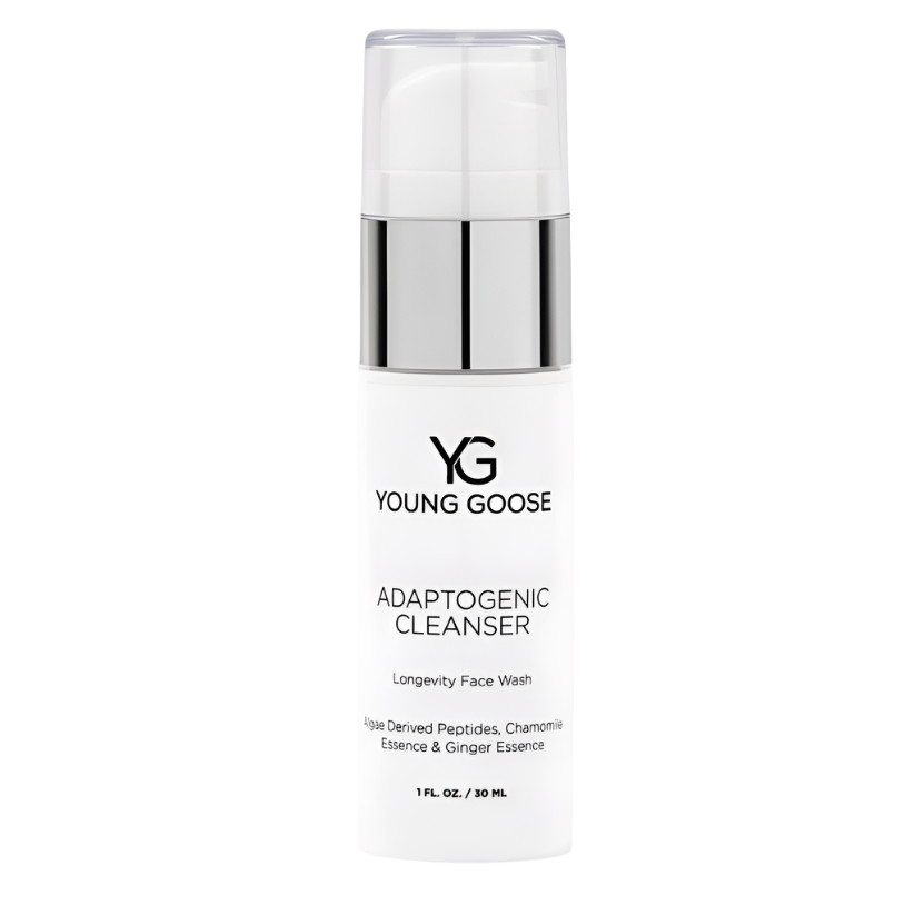 Young Goose - Adaptogenic Cleanser, Longevity Face Wash (30ml Travel Size Bottle)