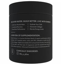 Thumbnail for ALIVE Essential Aminos+ 205g (30 servings)(Muscle Growth, Fasting, Recovery & DNA Support)