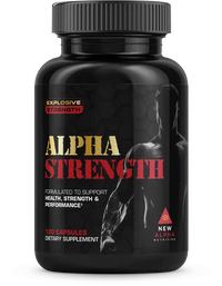 Thumbnail for New Alpha Nutrition - Alpha Strength 120 Caps