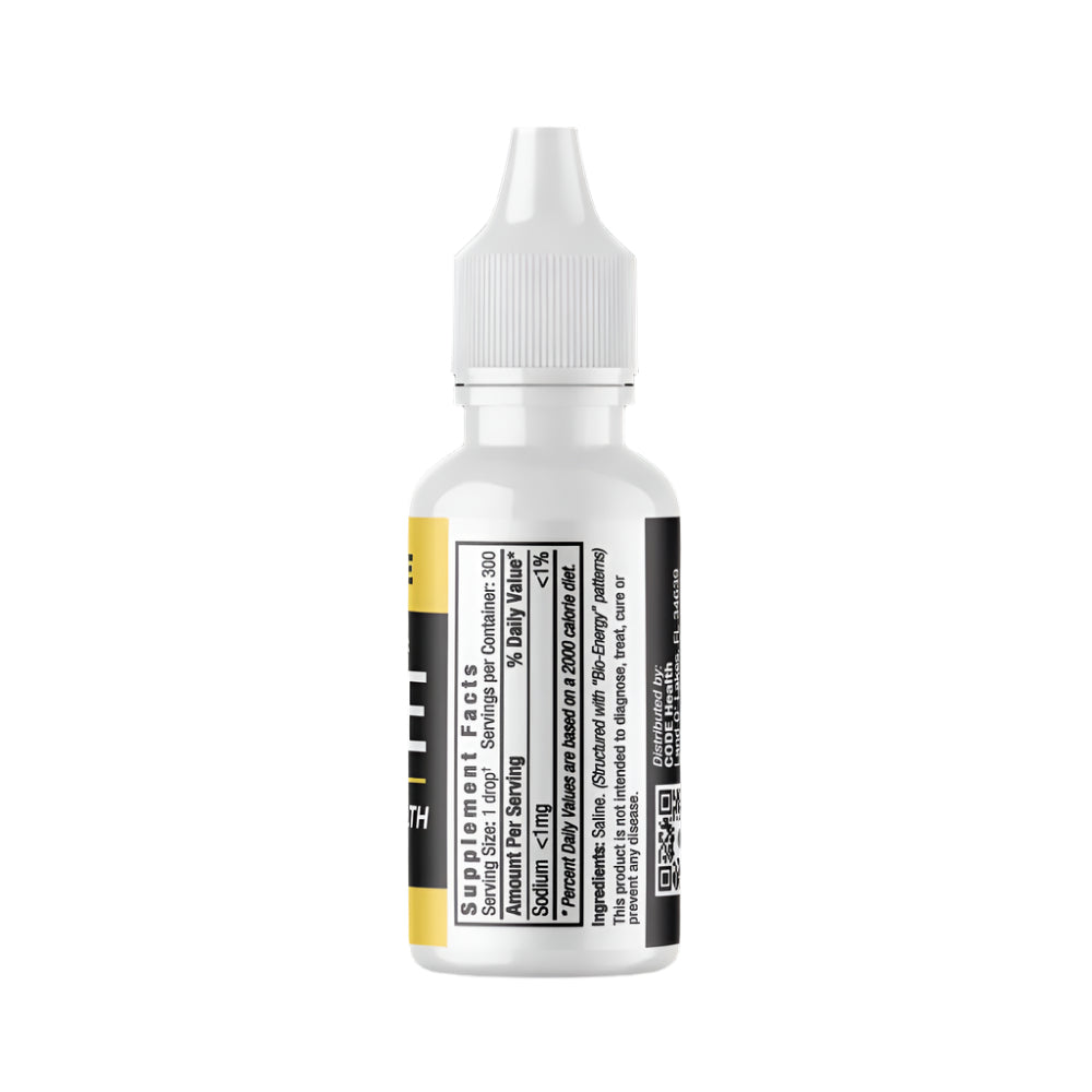 CODE Health | BALANCE (Cellular Health Formula) | Each 3ml bottle contains approx. 60 servings