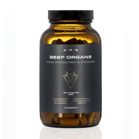 APE Nutrition - Grass-Fed Beef Organs 180caps