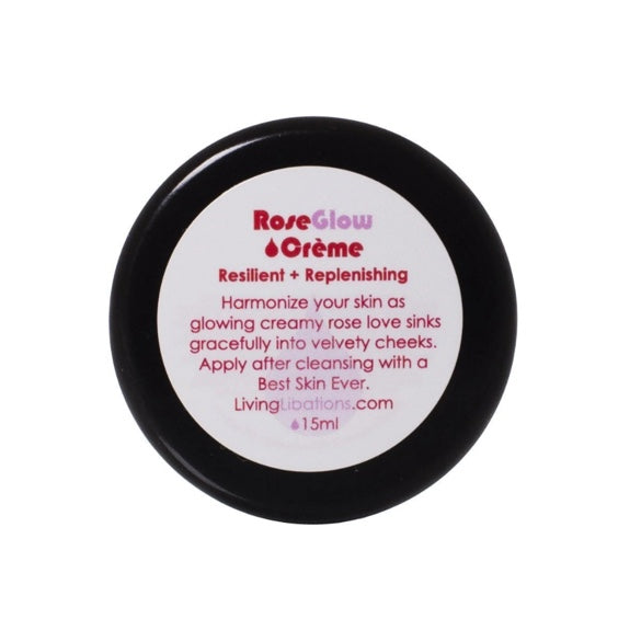 Living Libations RoseGlow Face Crème  (15ml)