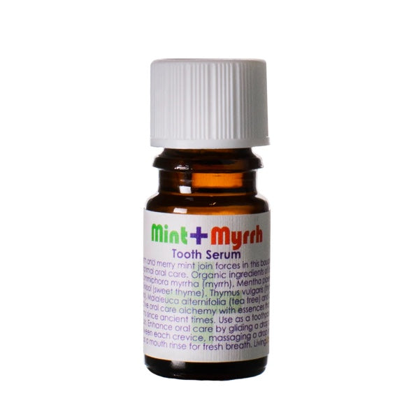 Living Libations Mint & Myrrh Tooth Serum 15ml