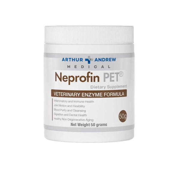 Neprofin Pets 50g (Arthur Andrew Medical)(Veterinary Enzyme Formula)