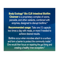 Thumbnail for Body Ecology BioCLR Intestinal BioFilm Cleanser (60 capsules)