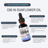 Thumbnail for Carbon-60 Organic Sunflower Oil™: 45 Day Supply (Bob Greska C60) 30ml