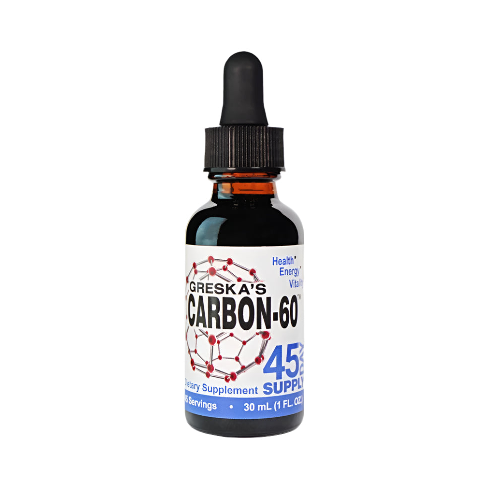 Carbon-60 Organic Sunflower Oil™: 45 Day Supply (Bob Greska C60) 30ml