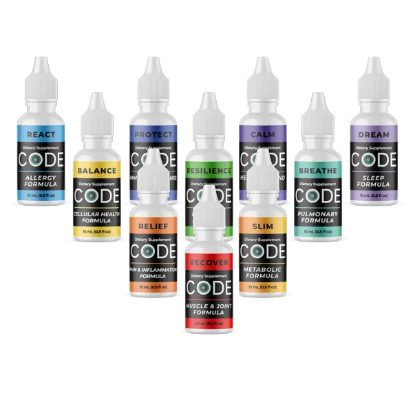 The CODE Health Kit (15mL Full Collection + Carry Case)