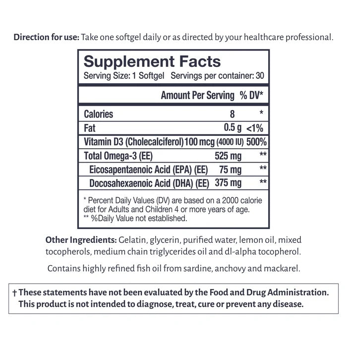 Oxiceutics | D&O Glow 4000 IU | 30 soft gel capsules (MFG 06/2022 - 4 Years Expiry 06/2026)
