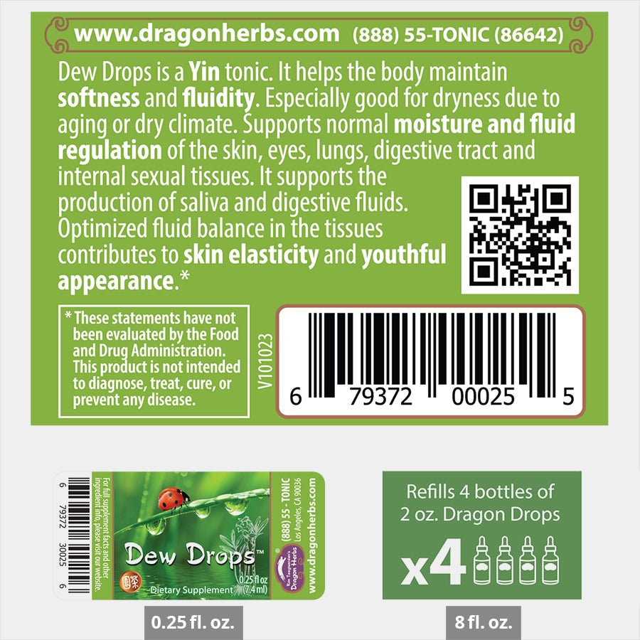 Dragon Herbs Dew Drops 2fl oz (60ml)