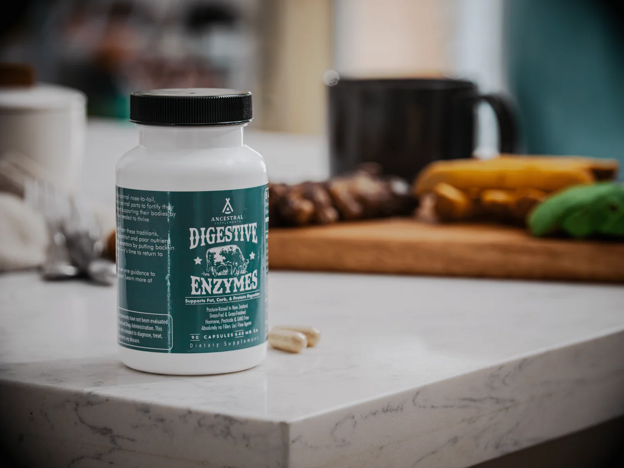 Ancestral Supplements - Digestive Enzymes (90 caps / 30 servings)