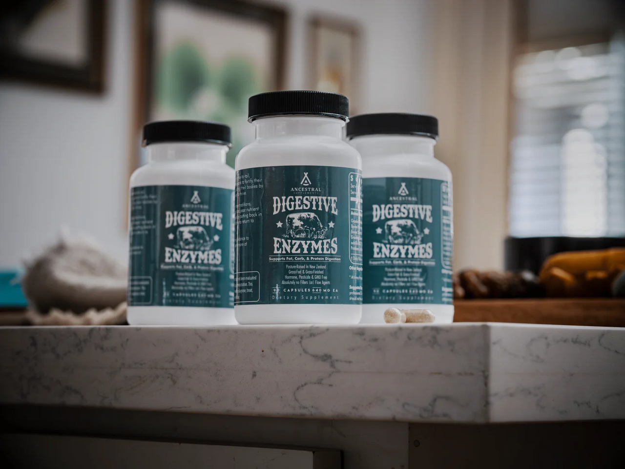 Ancestral Supplements - Digestive Enzymes (90 caps / 30 servings)