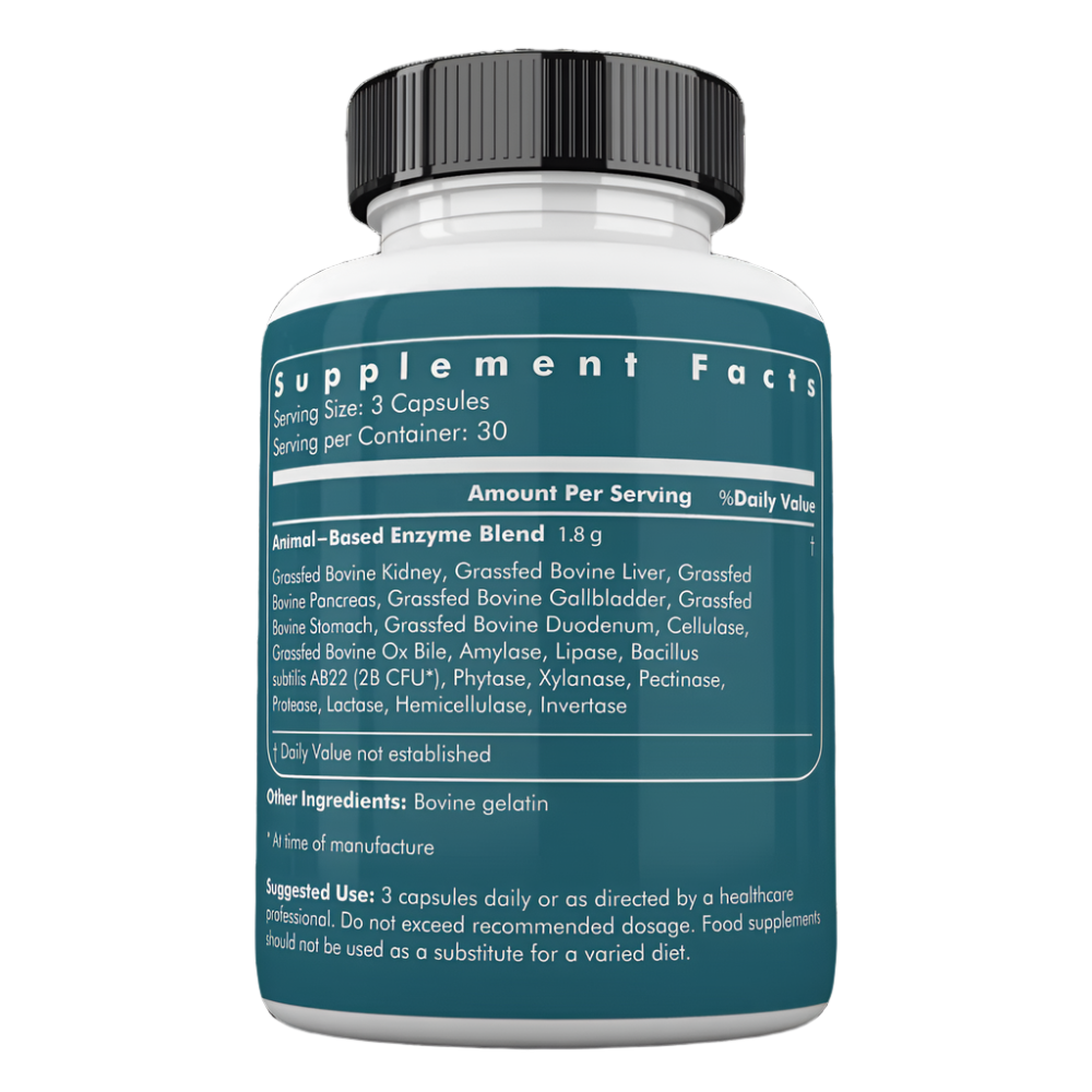 Ancestral Supplements - Digestive Enzymes (90 caps / 30 servings)