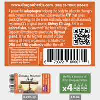 Thumbnail for Dragon Herbs Changbai Mountain Ant Drops (60ml)