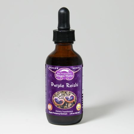 Dragon Herbs Purple Reishi Drops 2fl oz (60ml)