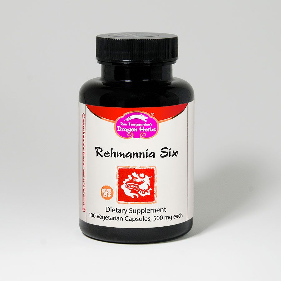 Dragon Herbs Rehmannia Six Combination (100caps 500mg)