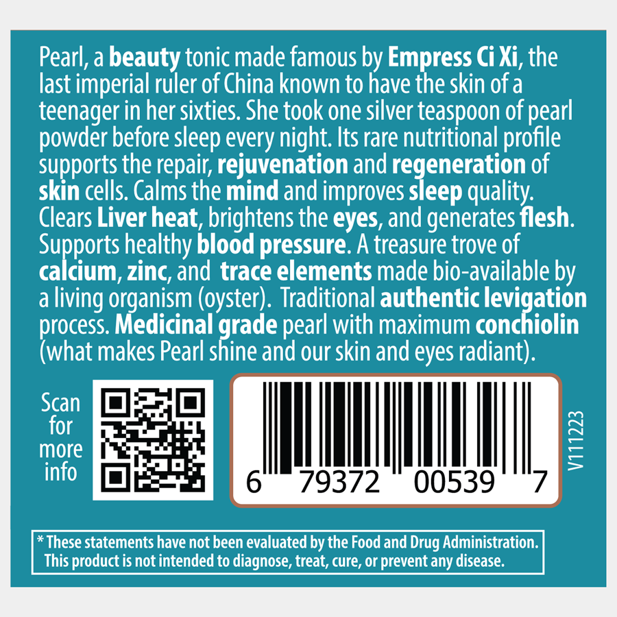 Dragon Herbs Pearl Powder 100 Capsules (500mg)