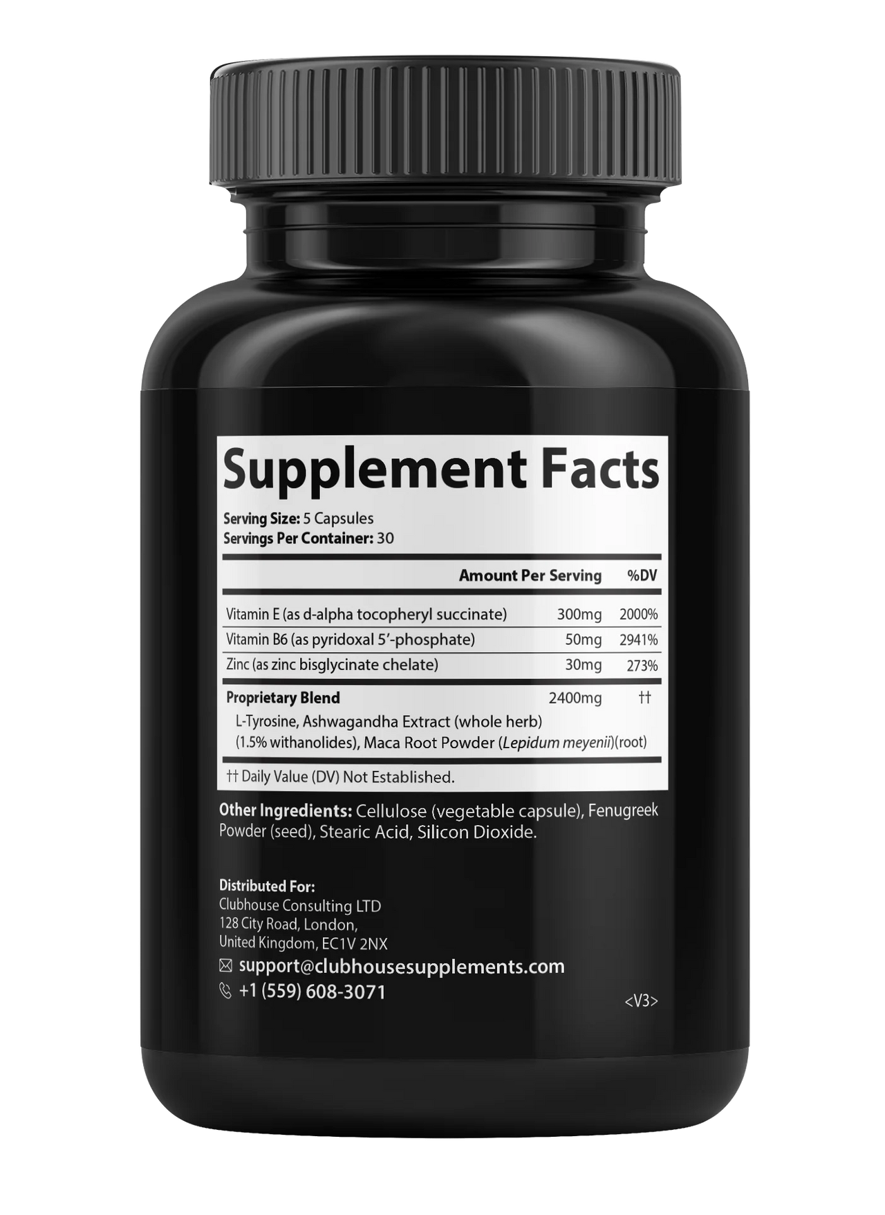 Clubhouse "Fire" Formula (120 capsules)