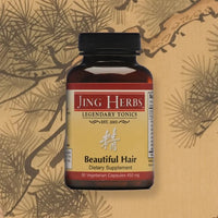 Thumbnail for Jing Herbs Beautiful Hair 450mg 90caps