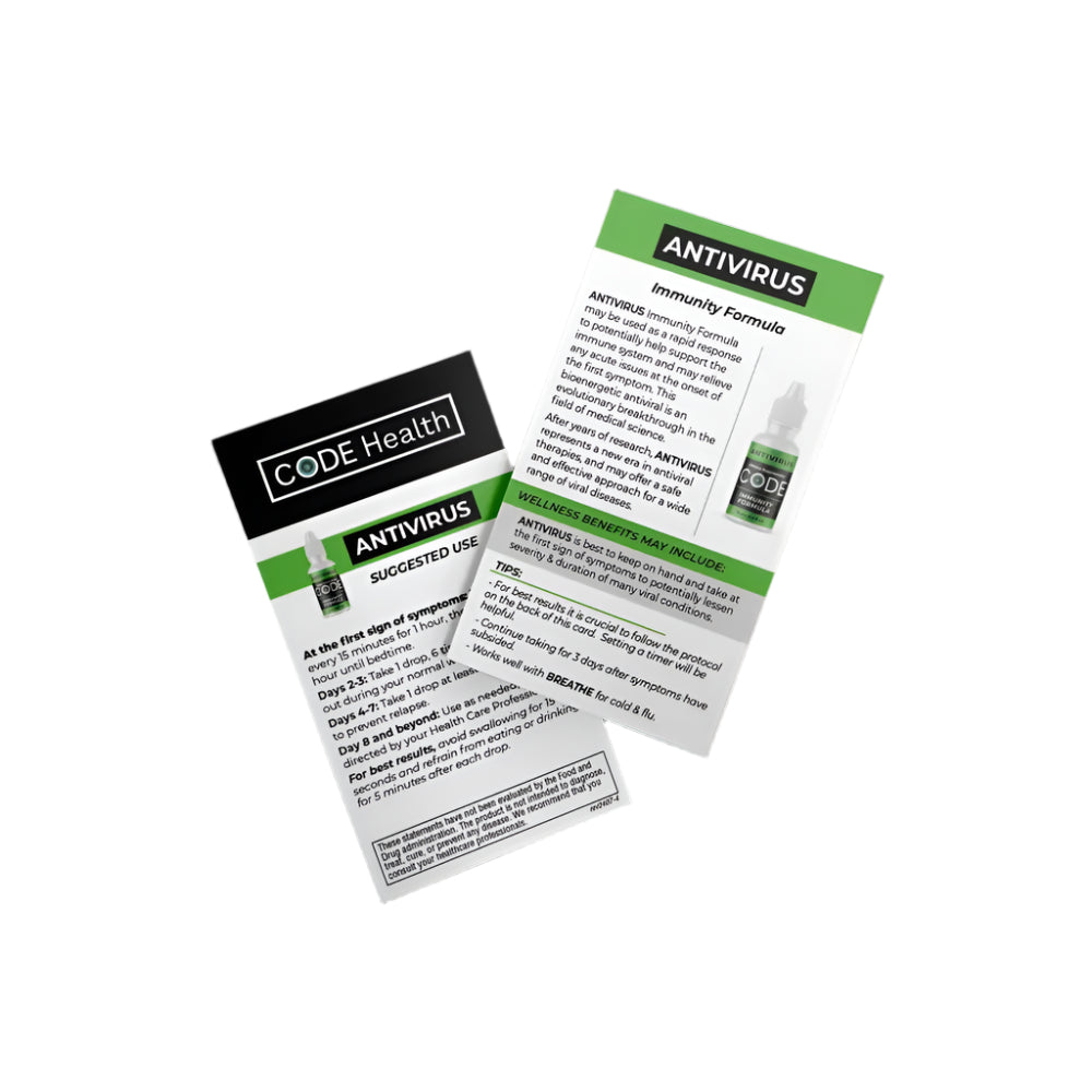 CODE Health | AntiV (aka RESILIENCE) | Each 15ml bottle contains approx. 300 servings