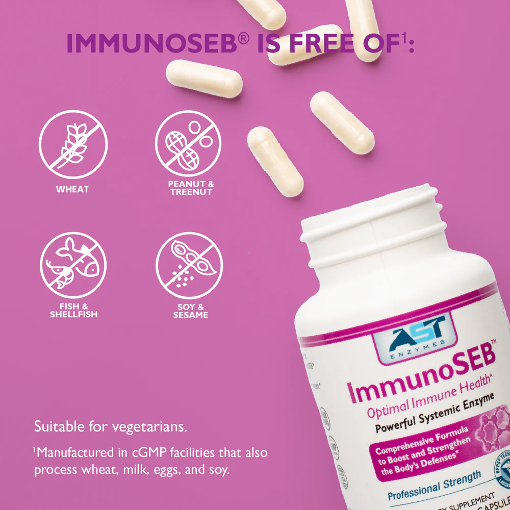 AST Enzymes - Immuno SEB (60caps)