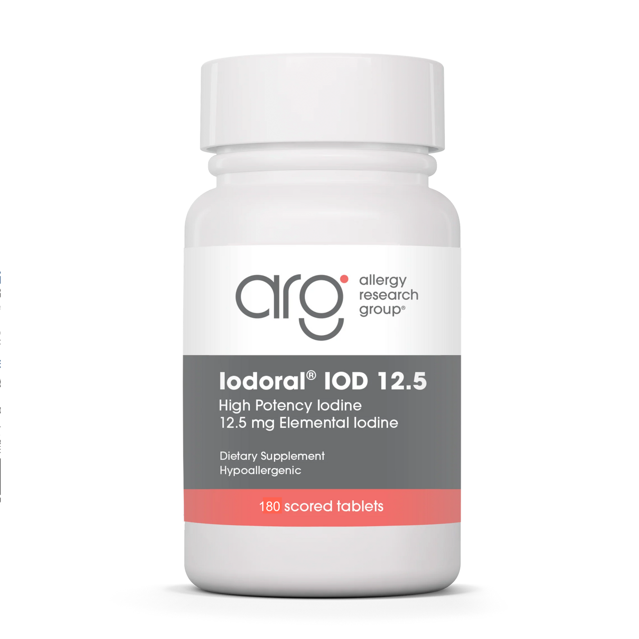 Optimox Iodoral (12.5mg) 180 tabs - Iodine supplement