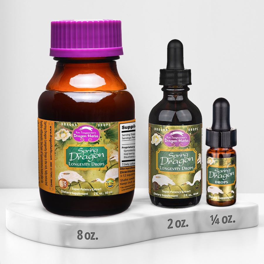 Dragon Herbs Spring Dragon Longevity Mini Drops 0.25 fl. oz. (7.5 ml)