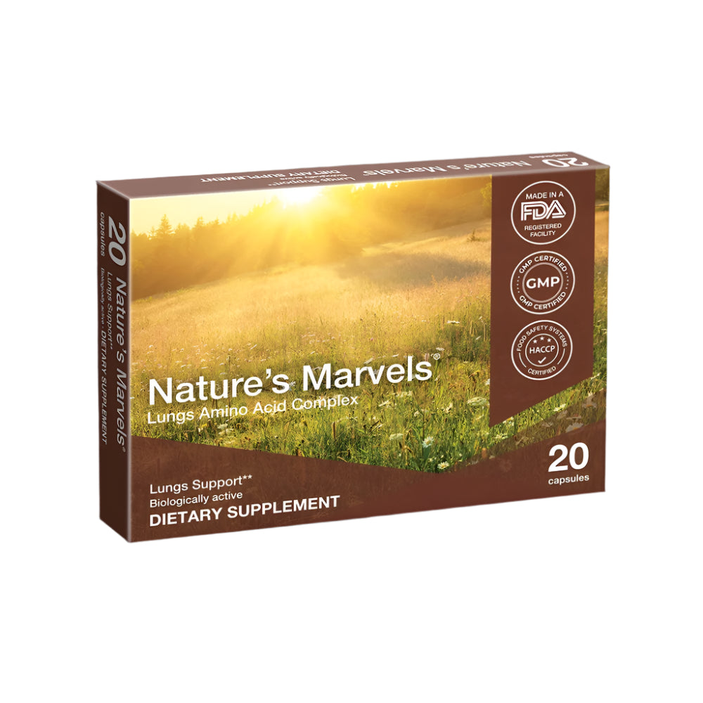 Lungs Bioregulator (Nature’s Marvels™) (20 capsules)