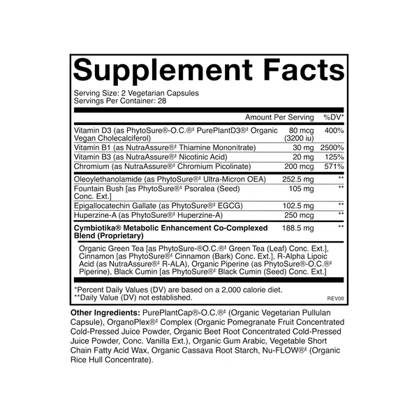 Cymbiotika - Metabolic Health (56caps)