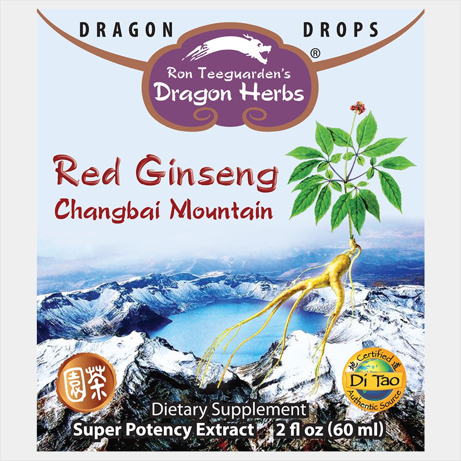 Dragon Herbs Organic Changbai Mountain Red Ginseng 2fl oz (60ml) (formerly House Ginseng)
