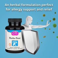 Thumbnail for Dragon Herbs Perilla Clear Breathe Freely 60caps 500mg