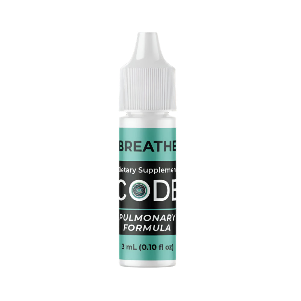 CODE Health | BREATHE (Pulmonary Formula) | Each 3ml bottle contains approx. 60 servings