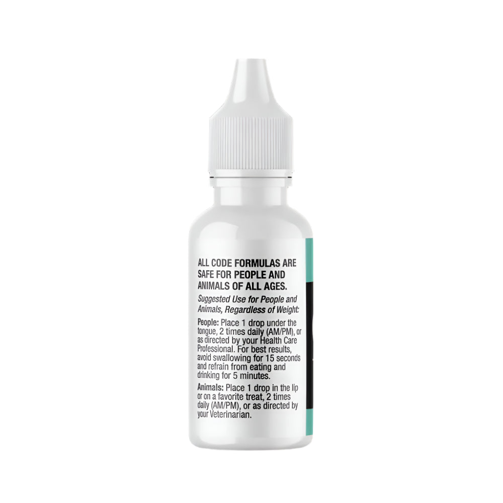 CODE Health | BREATHE (Pulmonary Formula) | Each 3ml bottle contains approx. 60 servings