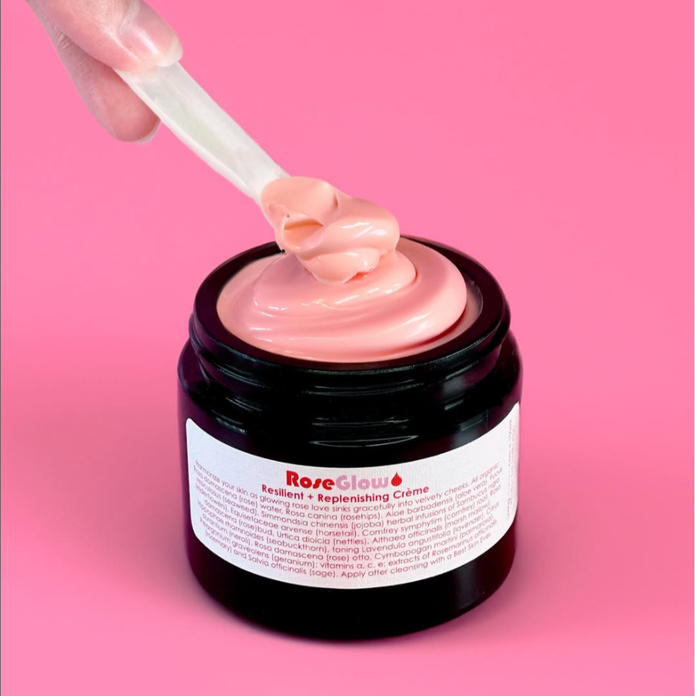 Living Libations RoseGlow Face Crème  (15ml)