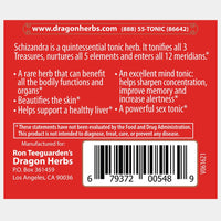 Thumbnail for Dragon Herbs Schizandra 100 caps (500mg)